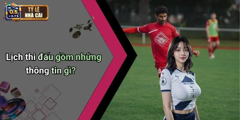 Lịch thi đấu gồm những thông tin gì?