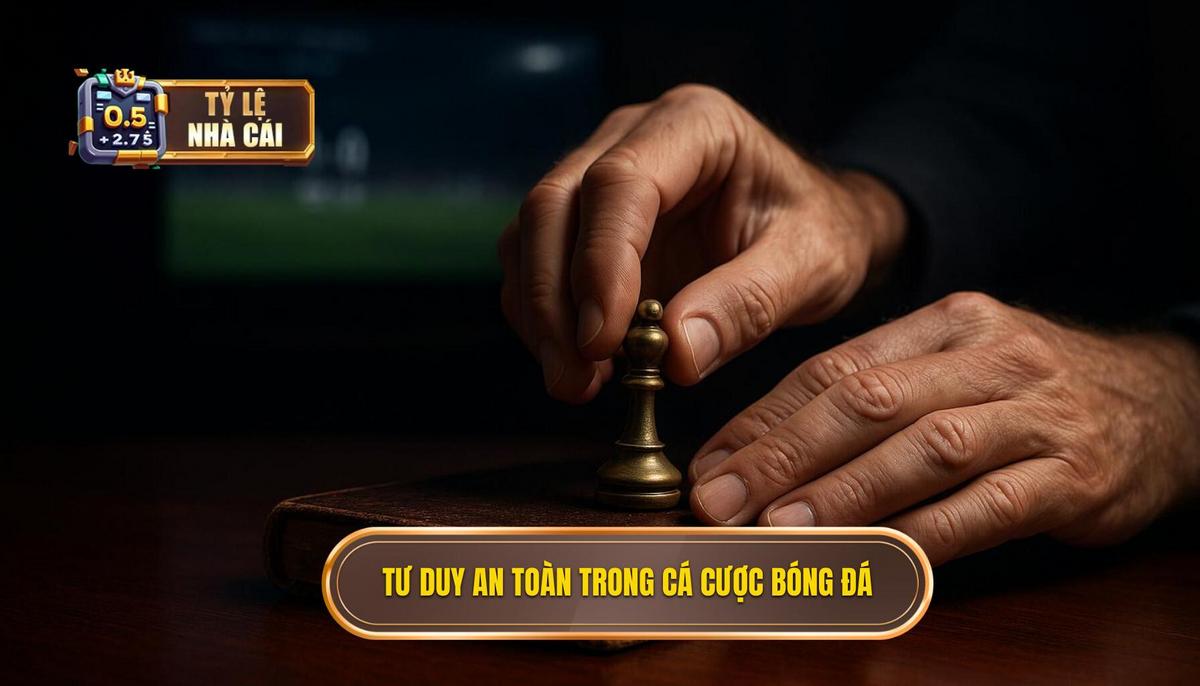 Tư duy đúng đắn về cá cược bóng đá ít rủi ro