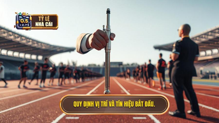 1. Quy định vị trí và tín hiệu bắt đầu.