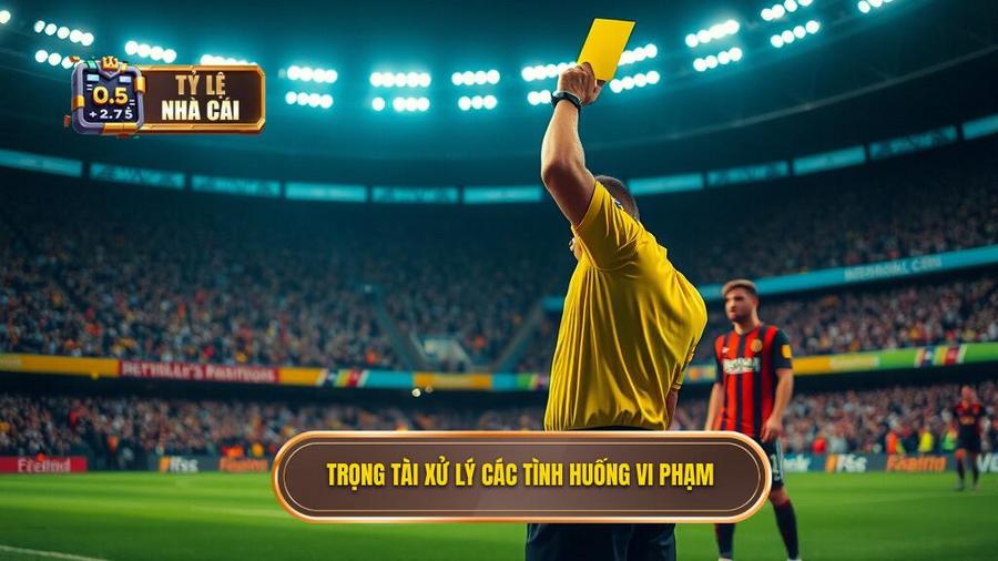 3. Trọng tài xử lý các tình huống vi phạm