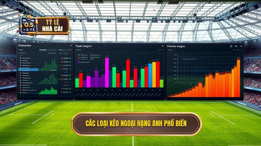 3. Phân tích chi tiết các loại kèo Ngoại hạng Anh phổ biến hiện nay